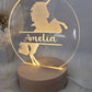 Personalised Unicorn Night Light alternate view