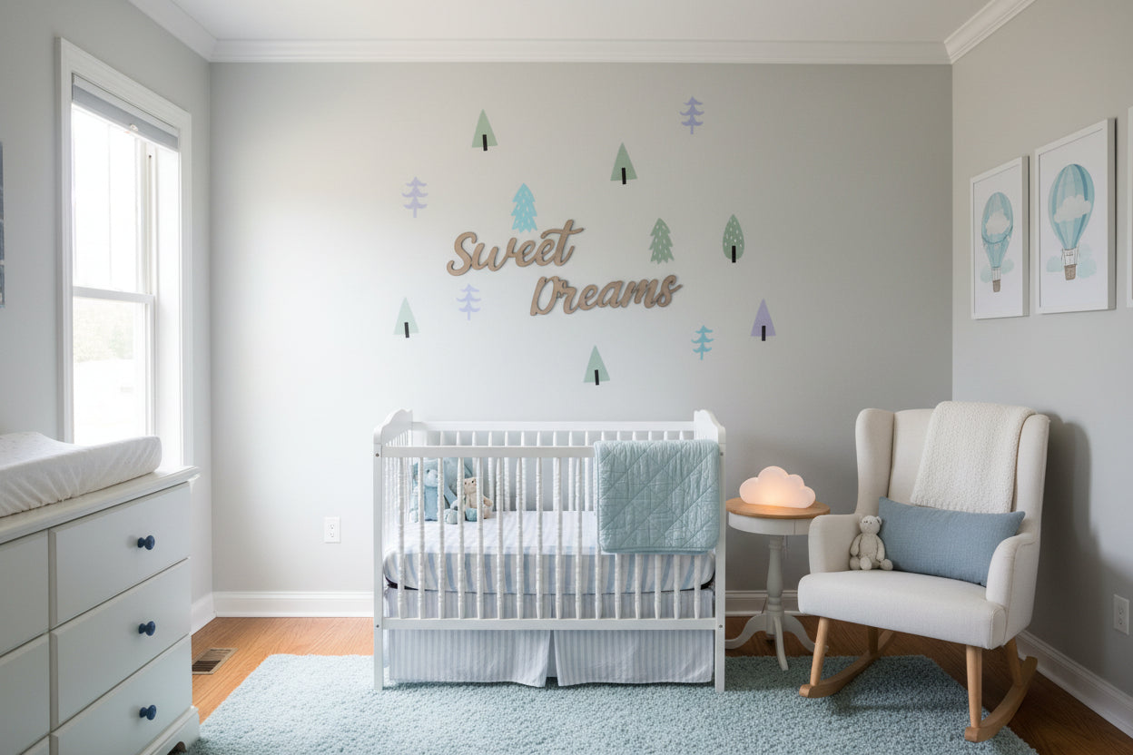 Sweet Dreams Wall Plaque by Gently Made