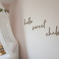 Hello sweet child Script Quote by Gently Made