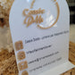 Business Socials Table Sign alternate view