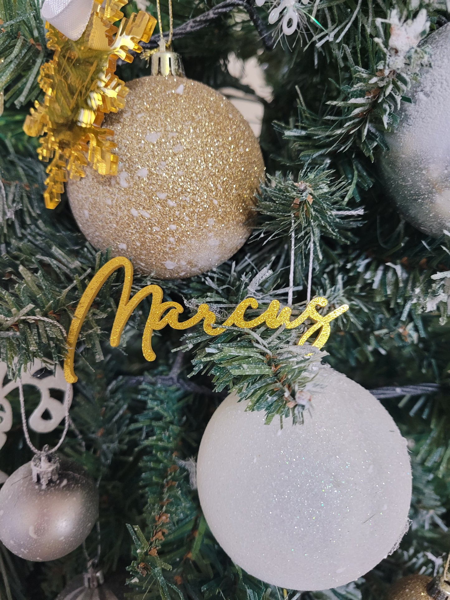 Christmas Name Cutout alternate view