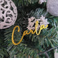 Christmas Name Cutout by Gently Made