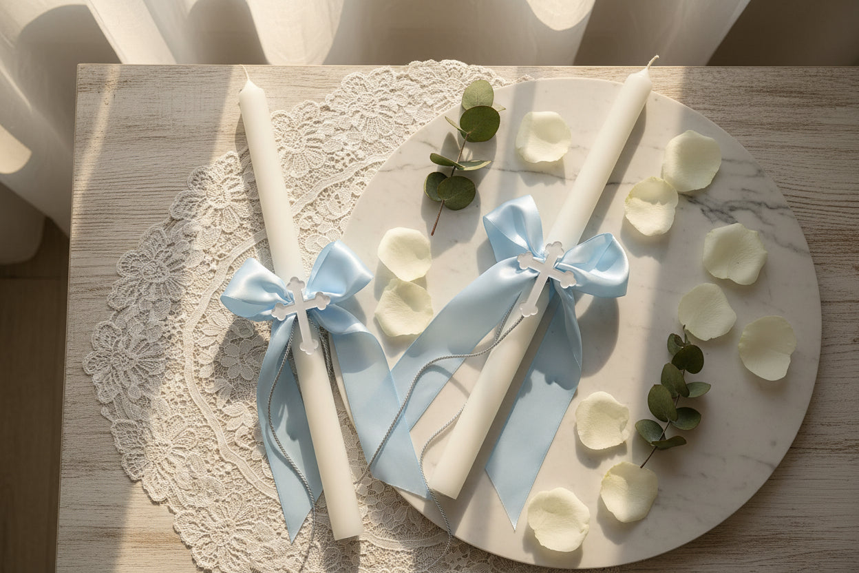 Standard Orthodox Lambathes Candle by Gently Made