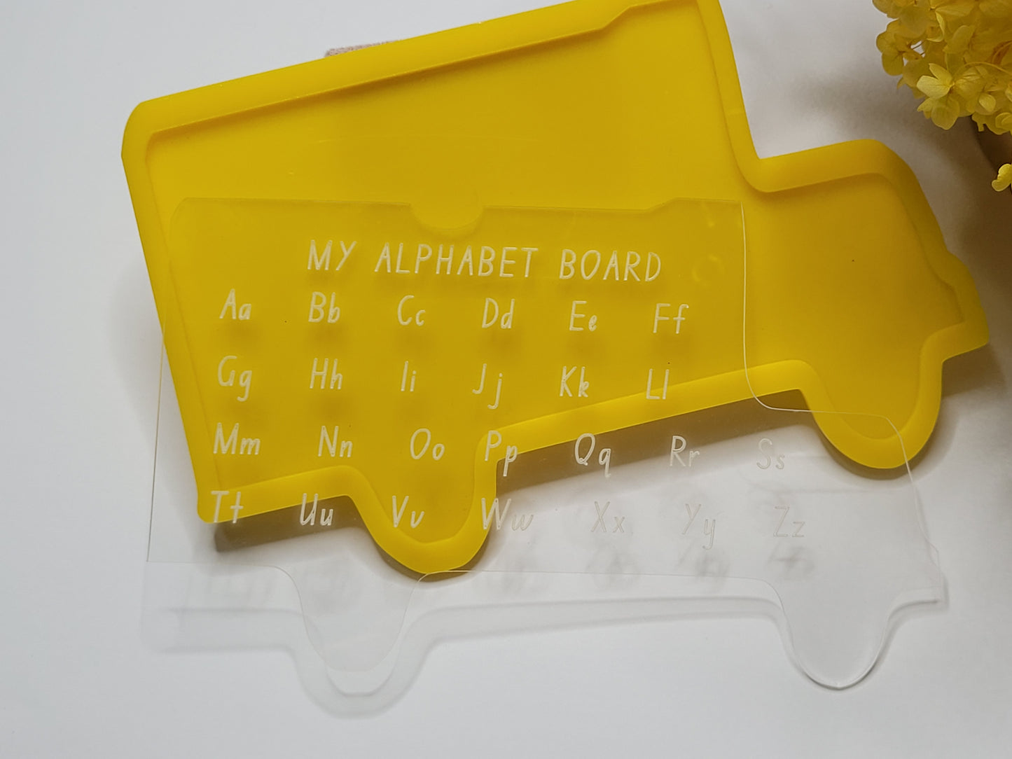 Bus Learning Trace Board by Gently Made