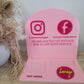 Social Square Reader Display by Gently Made
