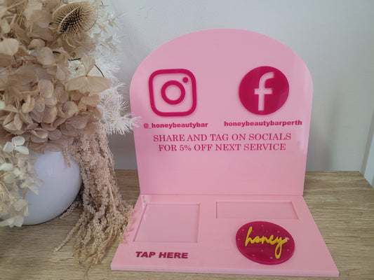 Social Square Reader Display by Gently Made