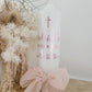 Baptism Package with Raw Edge Ribbon alternate view