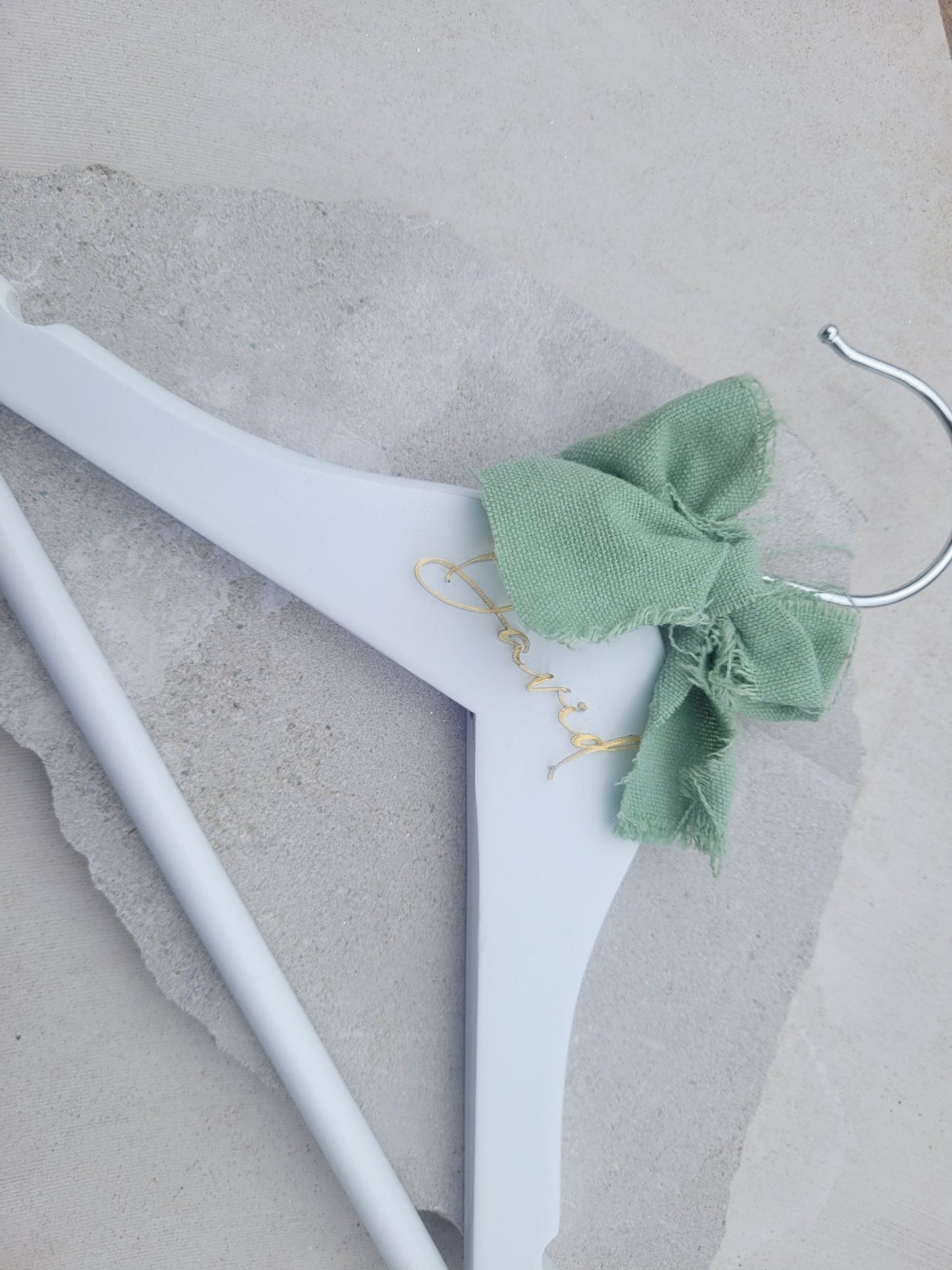 Personalized Wooden Childrens Hanger alternate view