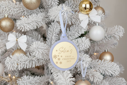 First Christmas Ornament by Gently Made