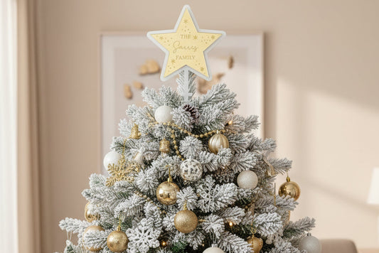 Acryic Tree Topper by Gently Made