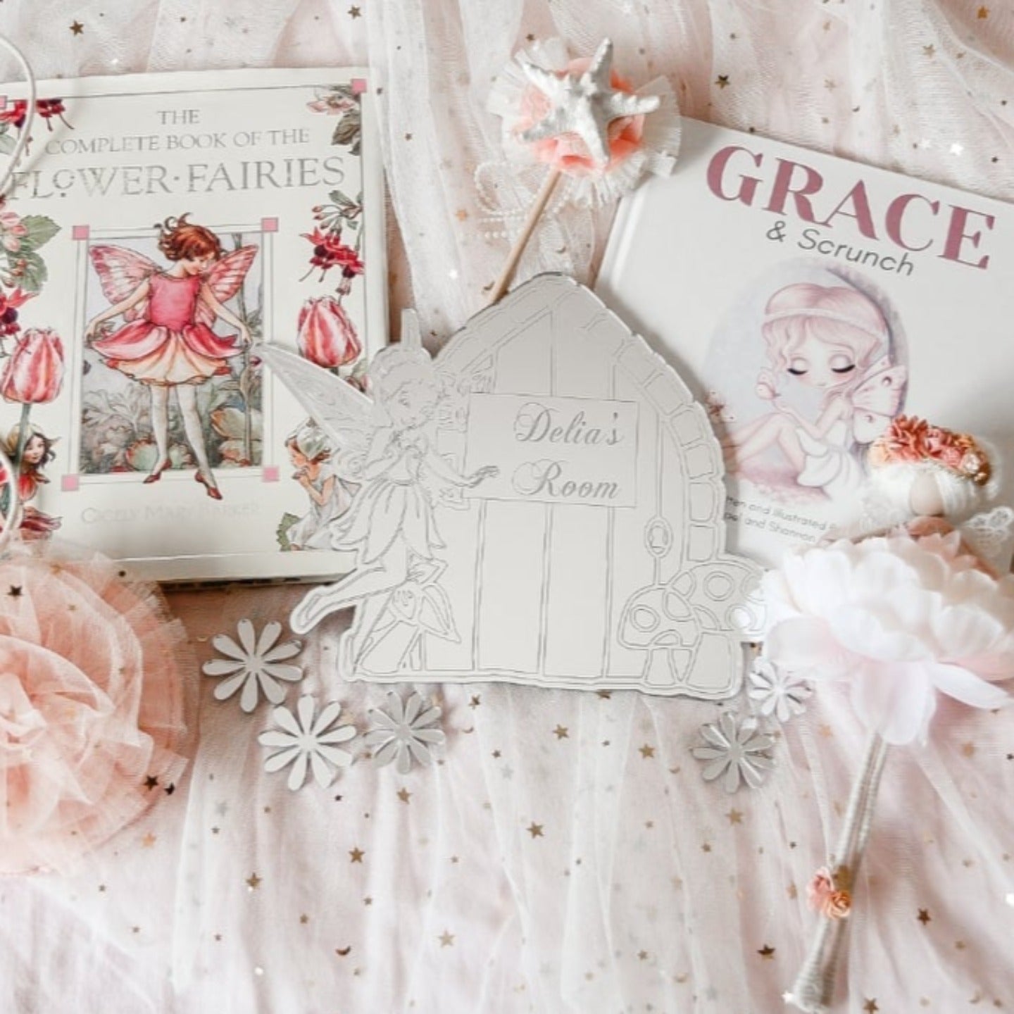 Fairy Door Room Name Plaque by Gently Made