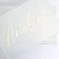 Deluxe Frosted Rectangle Acrylic Baptism Christening Box styling view