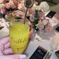 Personalised Acrylic Drink stirrers personalised detail