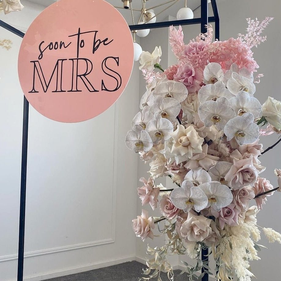 Soon To be MRS Sign | Bridal Sigange alternate view