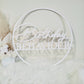 Birthday Hoop | Acrylic Hoop | Acrylic Wreath by Gently Made