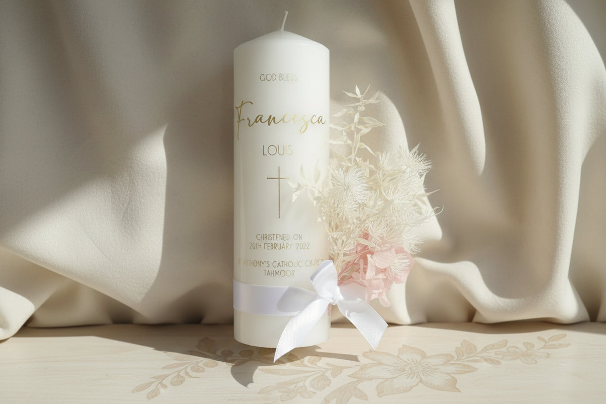 "Rose" Candle and towel Set alternate view