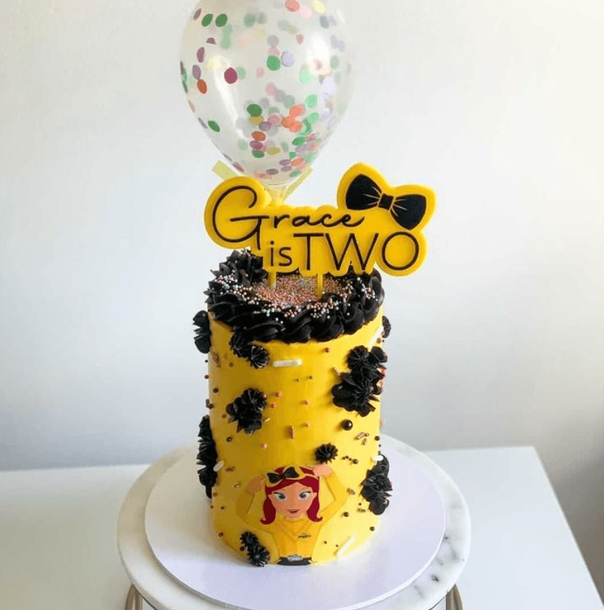 Personalized GEMMA WIGGLE Topper by Gently Made