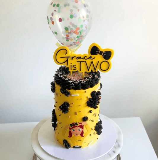 Personalized GEMMA WIGGLE Topper by Gently Made