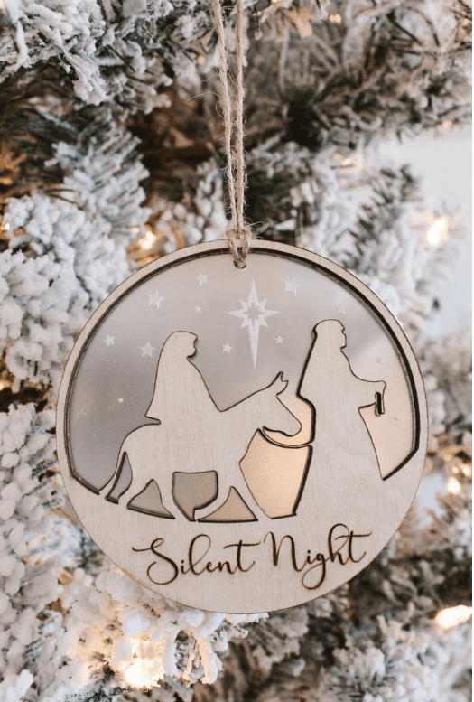 Religious Christmas Tree Ornament Set alternate view