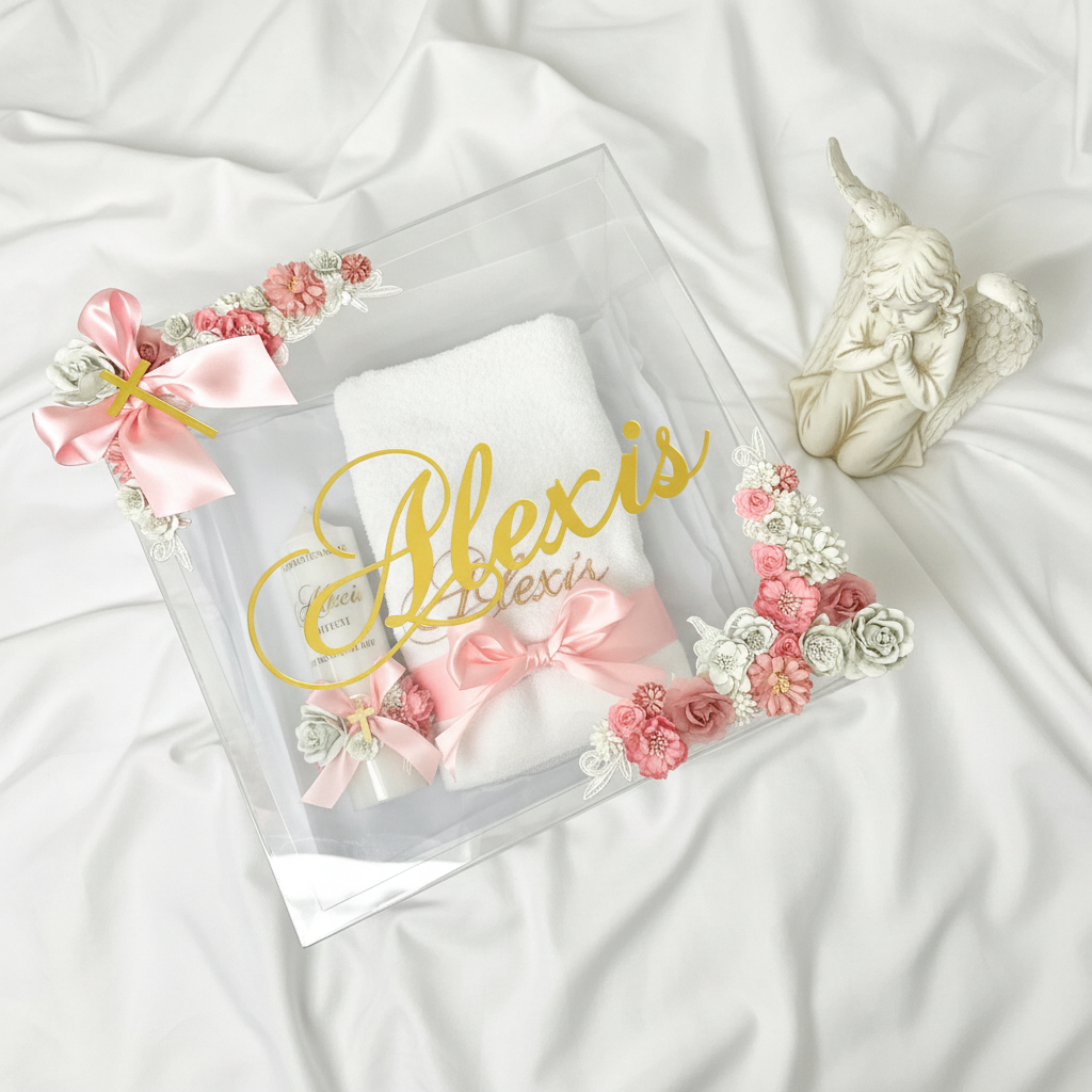 Floral Deluxe Baptism Package by Gently Made