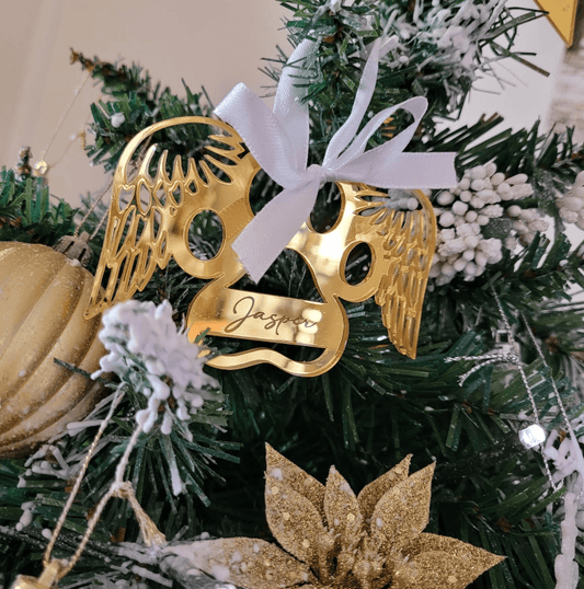Memorial Pet Paw Wing Ornament by Gently Made