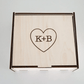 Wedding guest book drop box | Wedding guest book personalised detail