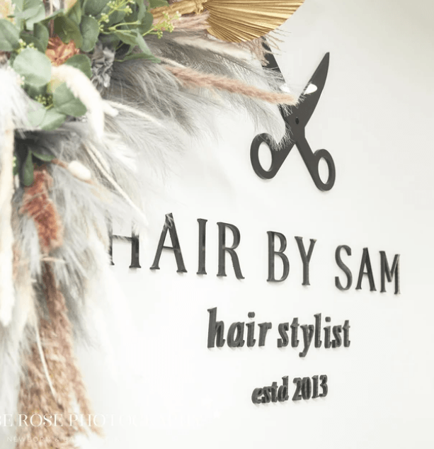 Business Logo Signage styling view