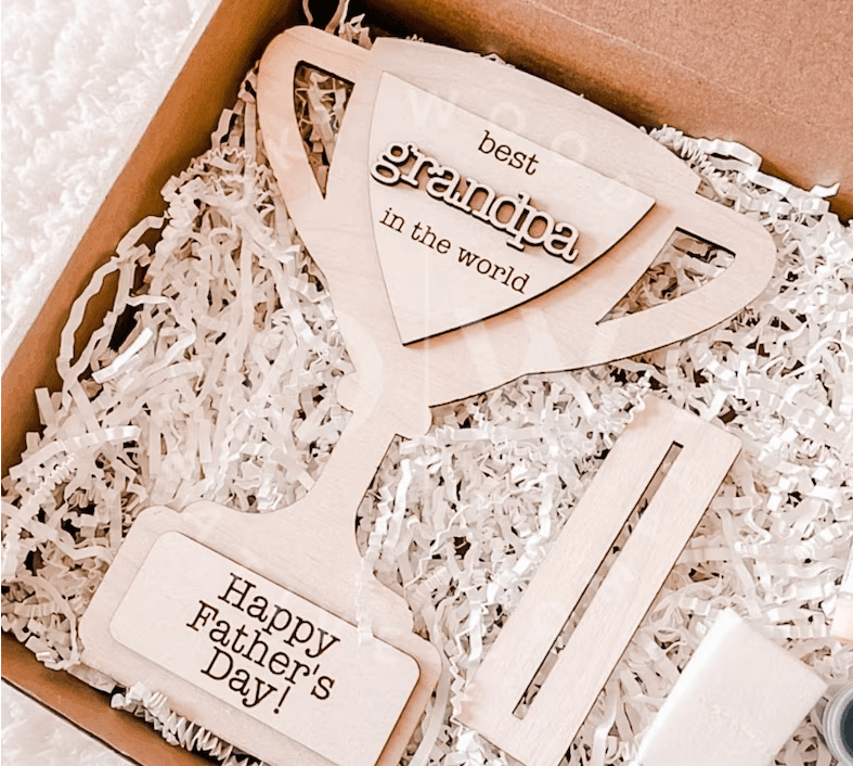Fathers day DIY kit | fathers day gift | fathers day award | DIY kit | father | fathers day| dad } grandpa alternate view