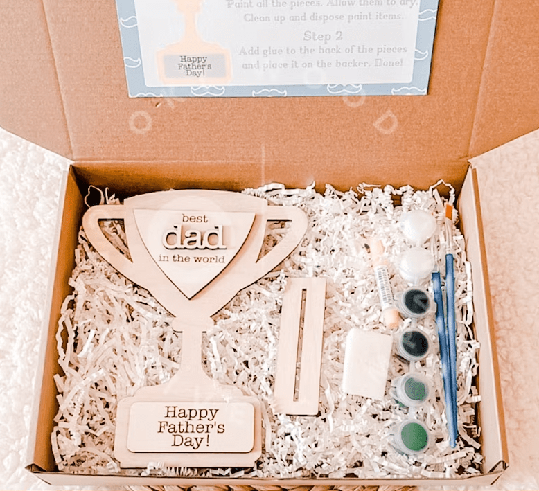 Fathers day DIY kit | fathers day gift | fathers day award | DIY kit | father | fathers day| dad } grandpa by Gently Made