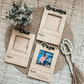Fathers Day |Thanks for Making Me Smile Picture Frame | Gift for Grandpa Dad Papa | Picture Frame Gift by Gently Made