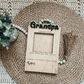 Fathers Day |Thanks for Making Me Smile Picture Frame | Gift for Grandpa Dad Papa | Picture Frame Gift alternate view