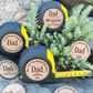Father's Day Personalized Tape Measure | Measuring Tape| Gift for Dad | Stocking filler detail view