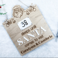 Santa Christmas Countdown by Gently Made