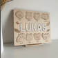 Animal Kids Baby Name puzzle detail view