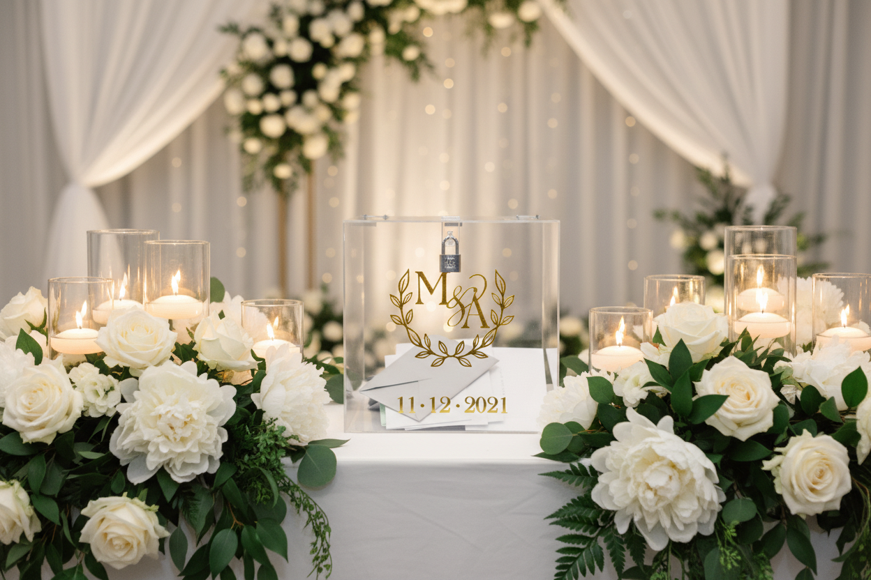 Clear Initial Wishing Well by Gently Made
