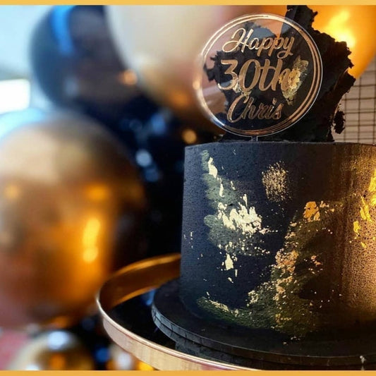 Birthday Cake Topper | Custom Topper by Gently Made