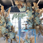 Double Layered Event Name Plaque | Events | Decoration by Gently Made