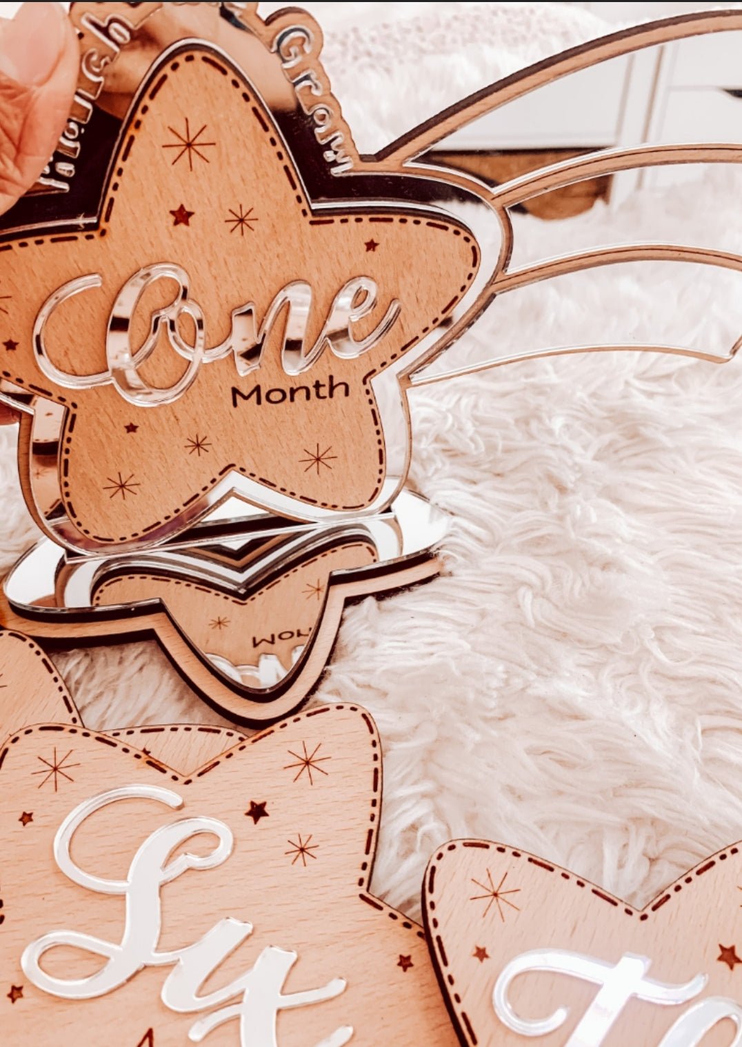 My Little Star Milestone Set styling view