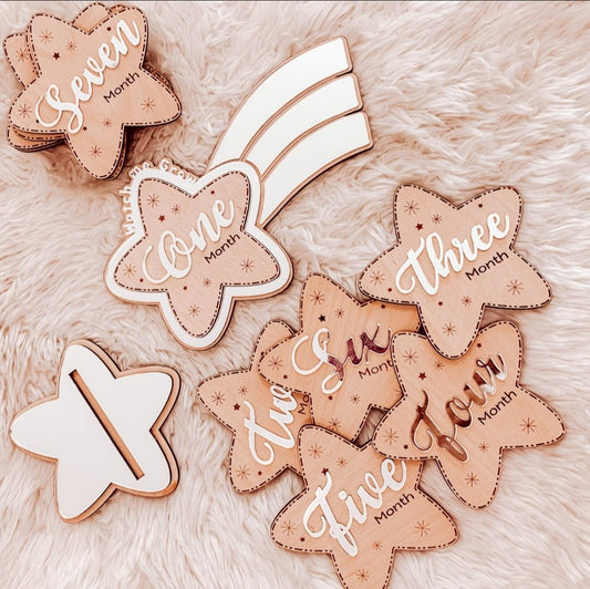 My Little Star Milestone Set by Gently Made