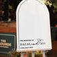 Wedding Acrylic Welcome Sign by Gently Made