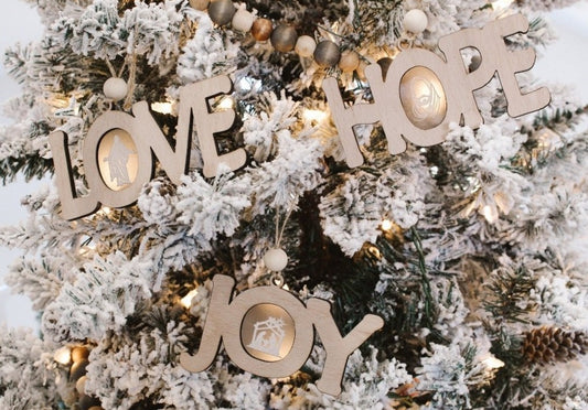 Christmas Ornament Set Package by Gently Made