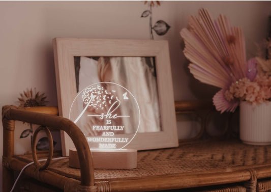 Kids Motivational Nightlight by Gently Made