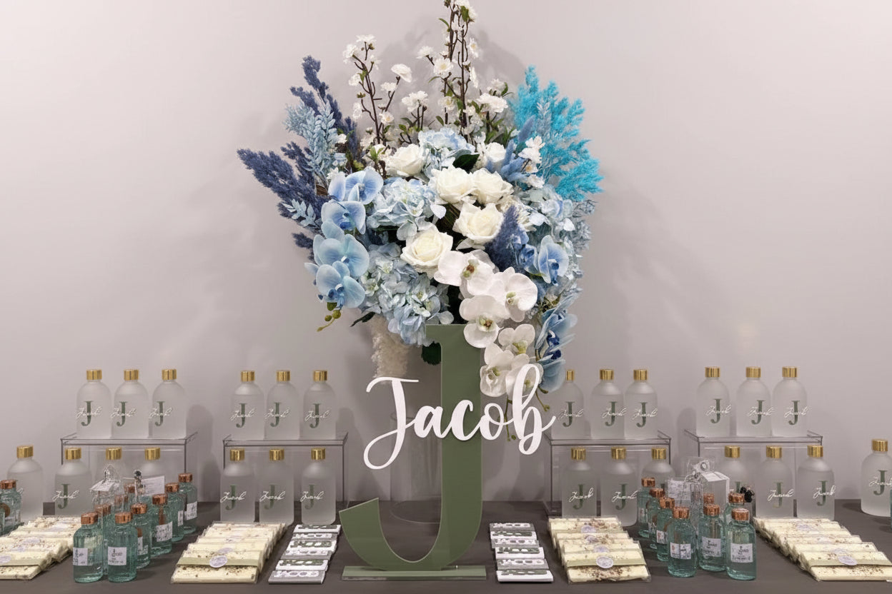 Personalized Freestanding Acrylic Name Sign alternate view