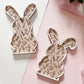 Bunny Engraved Ornament alternate view