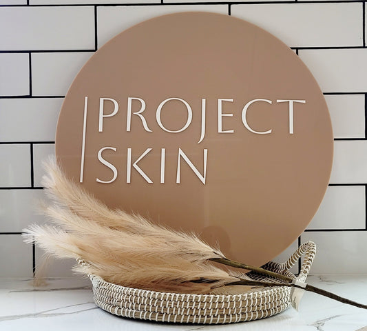 Custom Business Signage | Business Signage | Acrylic Business Sign by Gently Made