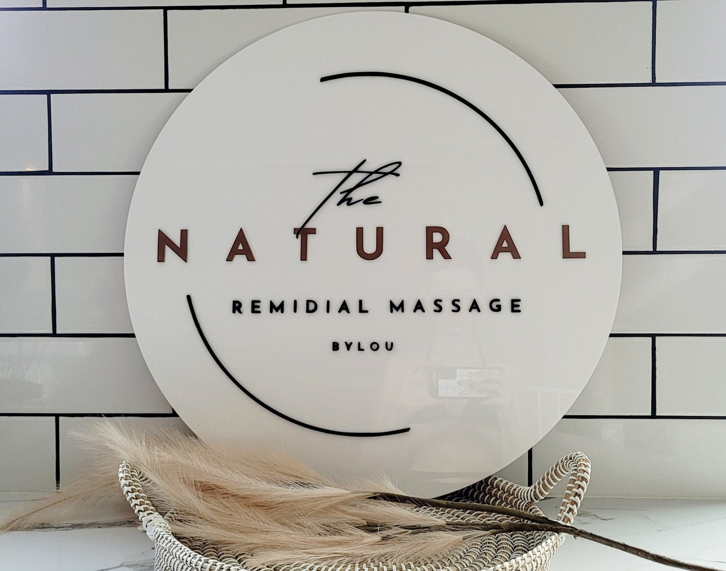 Custom Business Signage | Business Signage | Acrylic Business Sign alternate view